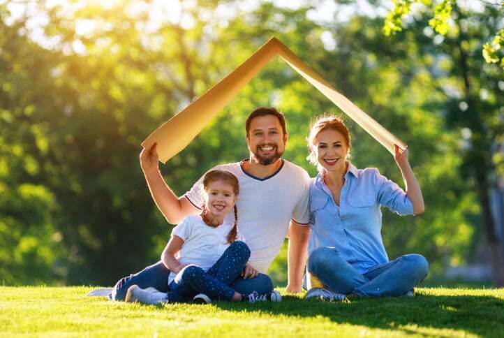 Family Uses Heat Pump Efficiency