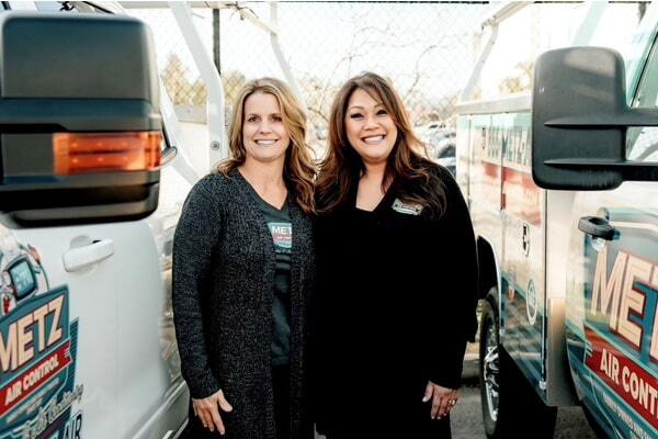 Left To Right Sister In Laws Janice Metz & Michelle Metz